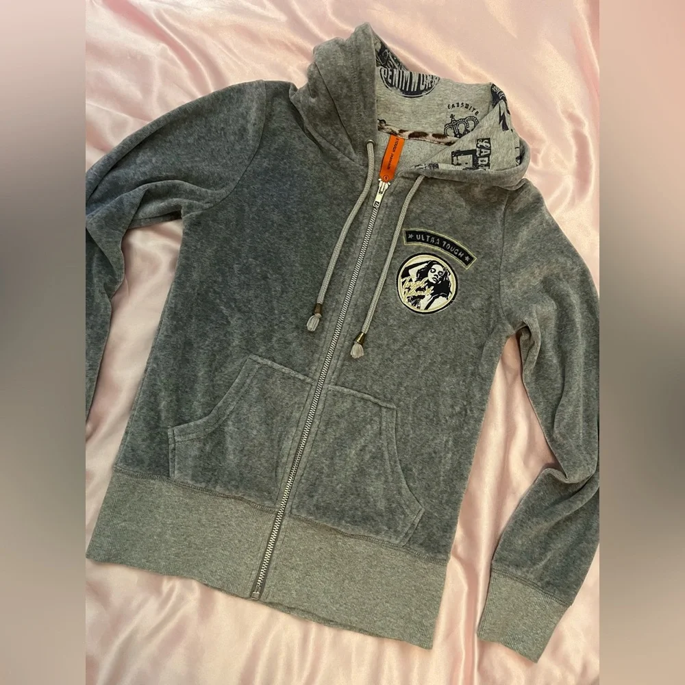 Y2K Velour Zip-Up